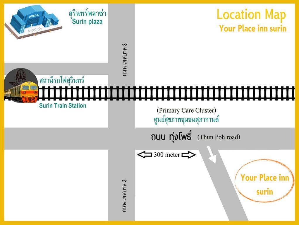 Your Place Inn Surin Exterior foto